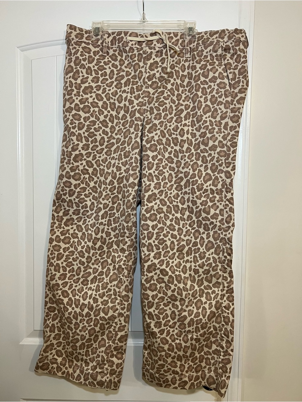 torrid Beige and Brown Leopard Wide-Leg Pants